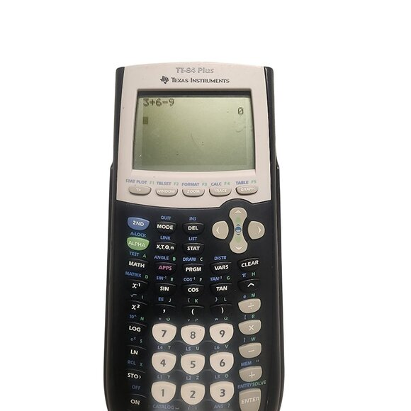 Texas Instruments TI-84 Plus Graphing Calculator With Cover - Picture 3 of 7